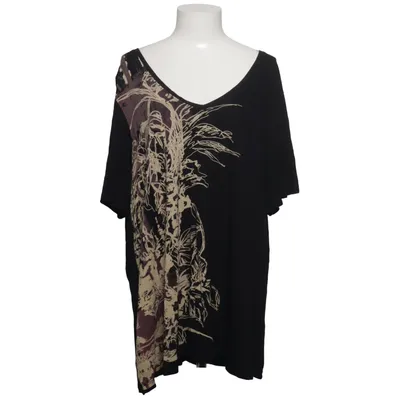 Top (Sort, Beige) fra Ellos Plus Collection Viscose