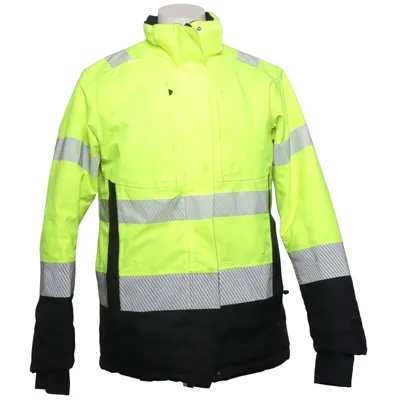 Refleksjakke (Gul, Sort) fra Gesto Polyester
