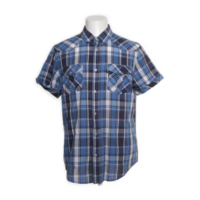 Short sleeve shirt (Blue) from Trn1961 Cotton