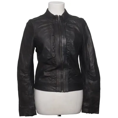Veste en cuir (Gris) de Bruuns Bazaar Cuir