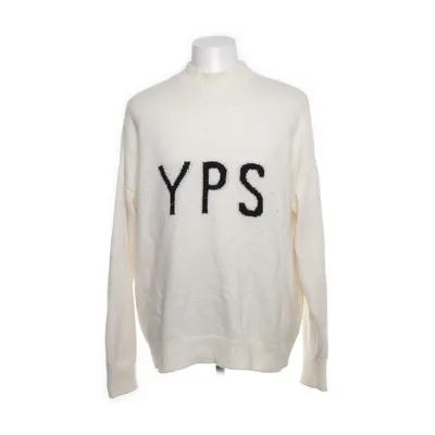 Sweater (White, Black) from YPS Polyamide, Wool