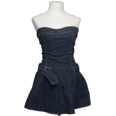Denim dress (Blue) from Bershka Cotton, Elastane