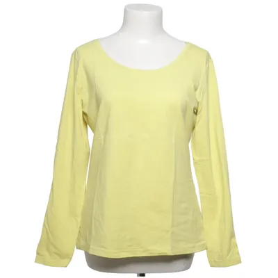 Lange mouwen shirt (Geel) van UpFashion Katoen, Elastaan