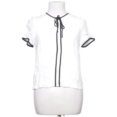 Top (Wit, Zwart) van Zara Woman Viscose
