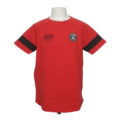 T-shirt (Rouge, Noir) de Black Bananas Coton, Élasthane