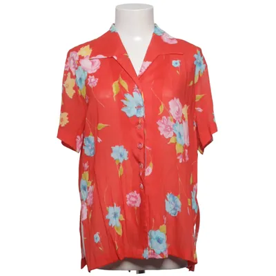 Kortärmad skjorta (Röd, Flerfärgad) från Getti Polyester, Viskos