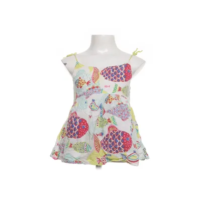 Dress (White, Multicolored) from Mini Boden Cotton