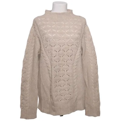 Sweater (Beige) fra Malo Kashmir, Uld
