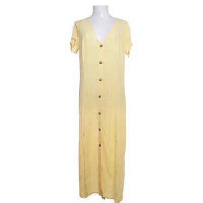 Klänning (Gul) från Divided by H&M Polyester, Elastan