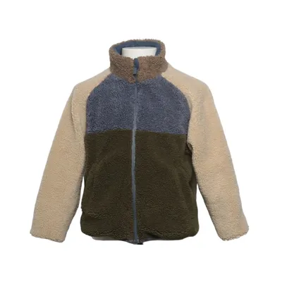 Fleece jacket (Green, Beige, Blue) from Zara Polyester