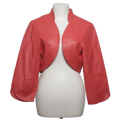 Jacket (Red) from Elinette Leather
