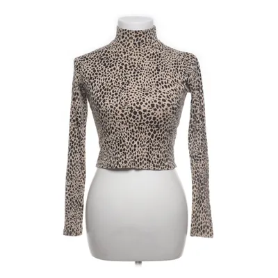 Lange mouwen shirt (Beige, Zwart) van Brandy Melville Katoen