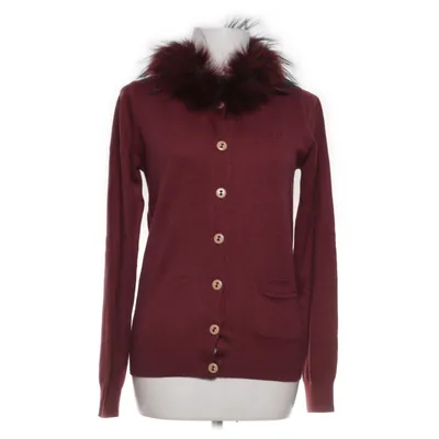 Cardigan (Rouge) de River Woods Bambou, Coton, Nylon, Laine