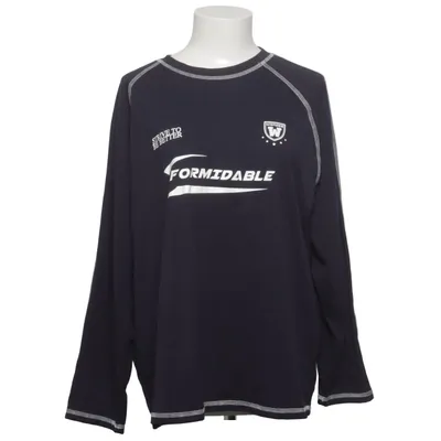 Long sleeve T-shirt (Blue) from Dazy Cotton, Elastane, Polyester