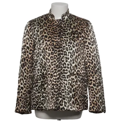 Jakke (Sort, Beige) fra Ganni Polyester, Viscose