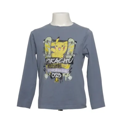 Lange mouwen shirt (Blauw, Geel, Meerkleurig) van Minymo Katoen, Elastaan
