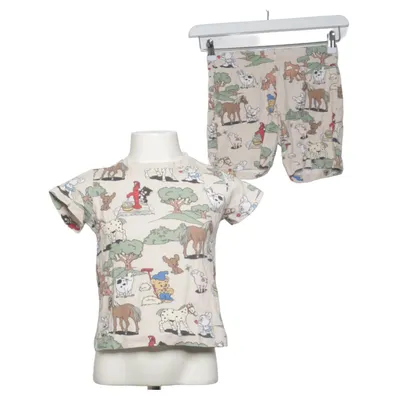 Pajamas (Beige, Multicolored) from Bamse by Lindex Cotton
