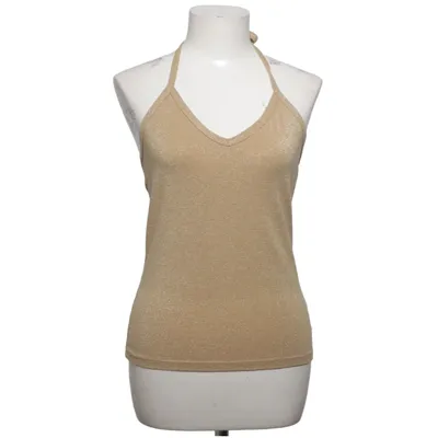Haltertop (Goud) van Brooker Elastaan, Metallvezel, Viscose