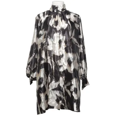 Turtleneck dress (Black, White, Multicolored) from Second Female