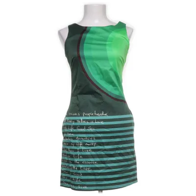 Robe (Vert, Blanc) de Desigual Coton, Élasthane