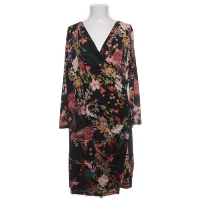 Långklänning (Svart, Flerfärgad) från Pearl Elastan, Polyester