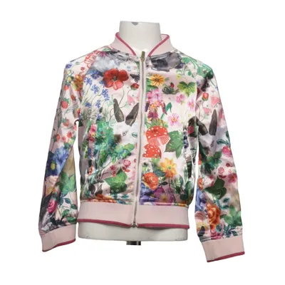Bomberjack (Roze, Meerkleurig) van Nathalie Lété x H&M Elastaan, Polyester