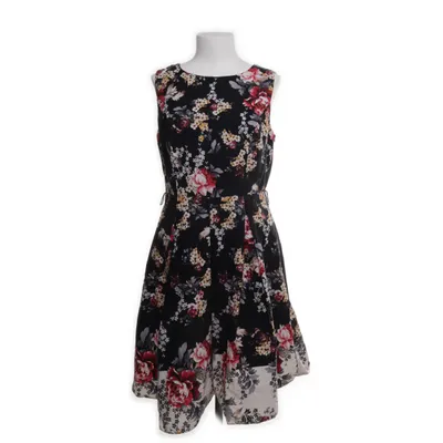 Dress (Black, Multicolored) from F&F Cotton, Polyester