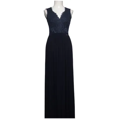 Evening gown (Blue) from Numoco Elastane, Polyester