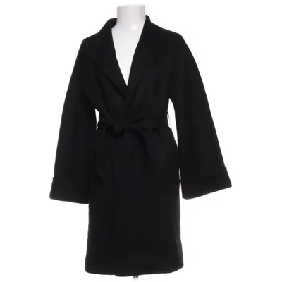 Frakke (Sort) fra Iris & Ink Kashmir, Cupro, Polyester, Uld