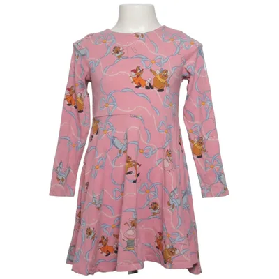 Dress (Pink, Multicolored) from Disney x Polarn O. Pyret Elastane, Organic cotton
