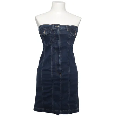 Denim jurk (Blauw) van Topshop Katoen, Elastaan