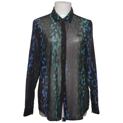 Bluse (Schwarz, Blau, Grün) von Mint Velvet Polyester