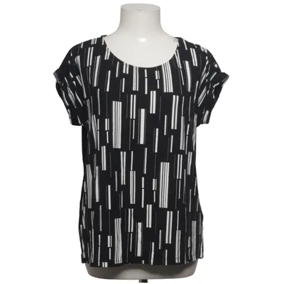 Top (Black, White) from One Two & Luxzuz Elastane, Viscose