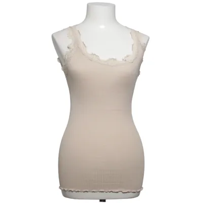 Tanktop (Beige) fra Rosemunde Bomuld, Elastan, Polyamid, Silke