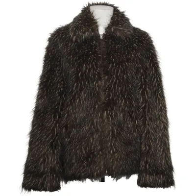 Vinterjakke (Brun, Beige) fra Isolina S Akryl, Polyester