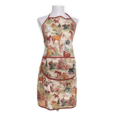 Apron (Beige, Multicolored)