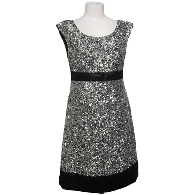 Cocktailjurk (Zwart, Zilver) van Look Katoen, Polyester