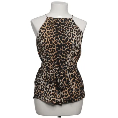 Halterneck top (Beige, Sort) fra Make Way Polyester