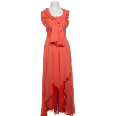 Aftenkjole (Orange) fra PJK Elastan, Polyester