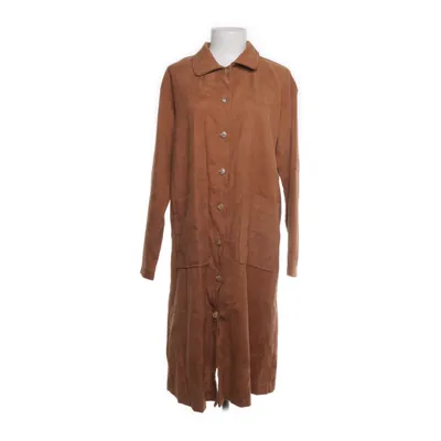 Skjortklänning (Brun) från Emery Rose Elastan, Polyester