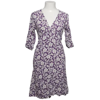 Wrap dress (Purple, White) from The Masai Clothing Company Viscose