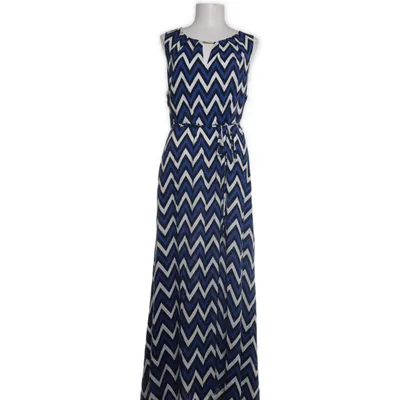 Långklänning (Blå, Vit) från STOCKH LM Polyester, Viskos