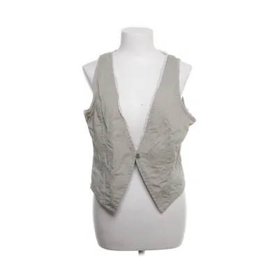Denim vest (Green, White) from 3 Suisses Collection Cotton