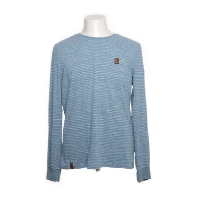 Långärmad t-shirt (Blå, Vit, Brun) från Naketano Bomull, Polyester