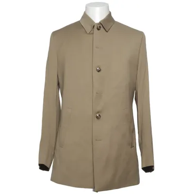 Jas (Repellent Overcoat Beige) van Shaping New Tomorrow Elastaan, Polyester, Wol