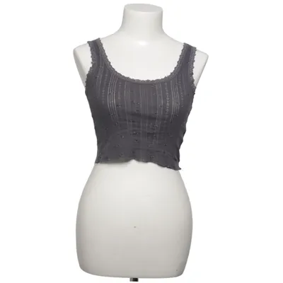 Crop top (Grå) fra Urban Outfitters Bomuld