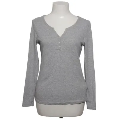 Henley shirt (Grijs) van Kiabi Katoen, Elastaan, Viscose