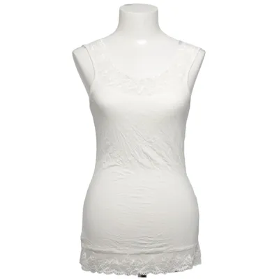 Onderhemd (Wit) van Cream Elastaan, Viscose