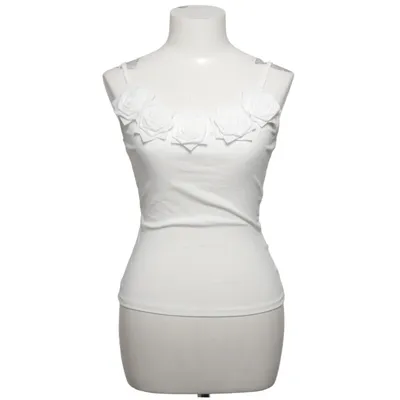 Linne (Vit) från J&H Fashion Bomull, Elastan