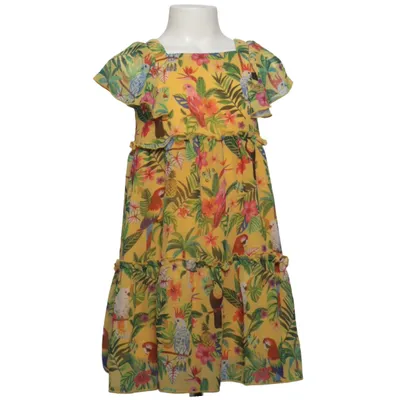 Jurk (Geel, Meerkleurig) van Emma Jayne x H&M Polyester